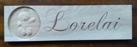 Engraving on Cherry